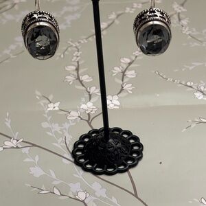 Lolite sterling silver earrings